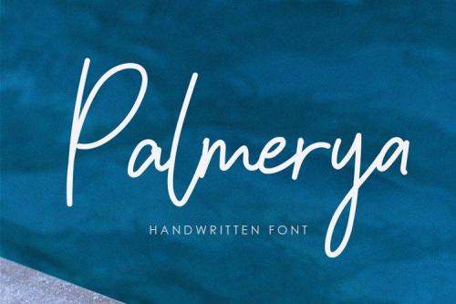 Palmeyra Handwritten Script Font