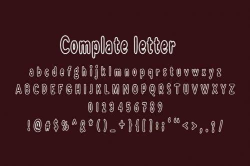 Paper Line Display Font 3