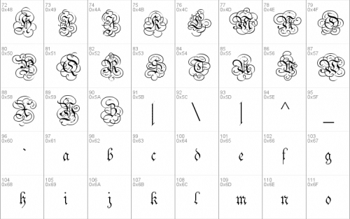 Parchment Font 01