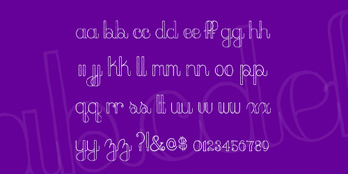 Peach Sundress Font 1