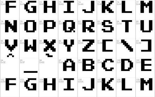 Pixel Nes Font