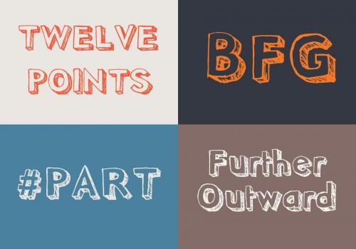 Pointy Font 03