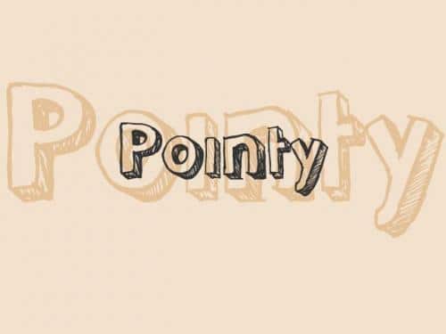 Pointy Font 06