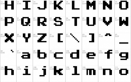 Press Start 2P Font 1