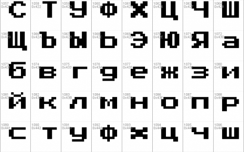 Press Start 2P Font 11