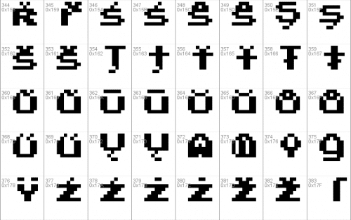 Press Start 2P Font 7