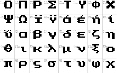 Press Start 2P Font 9