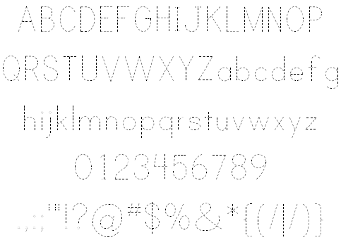 Print Clearly Font 2