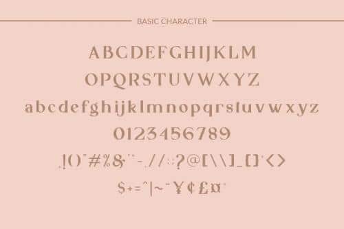 Qaligo Serif Font 12