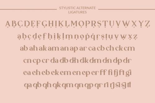 Qaligo Serif Font 13