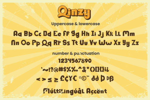 Qinzy Display Font 6