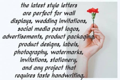 Quickline Script Font 2