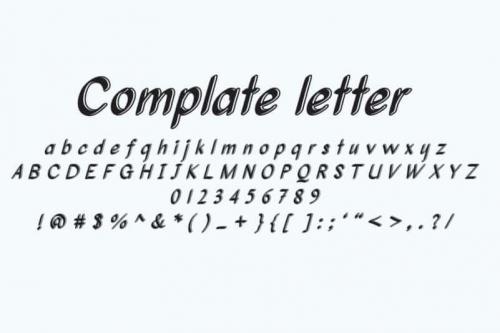 Quickline Script Font 3