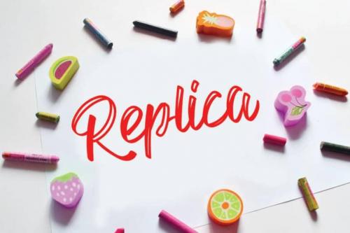 Replica Script Font