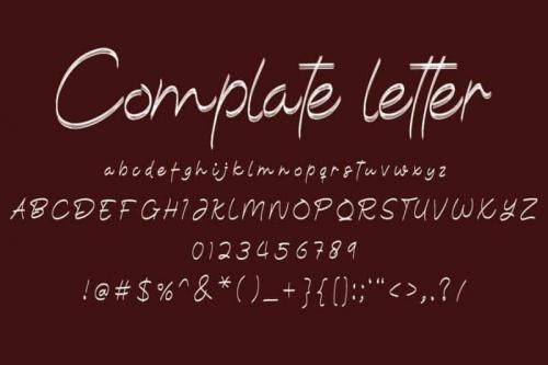 Resigner Handwritten Font 3