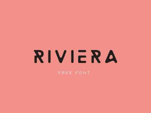 Riviera Display Font