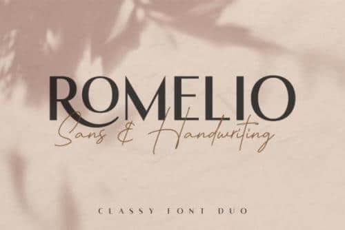 Romelio Sans Serif Font