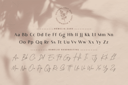 Romelio Sans Serif Font 12