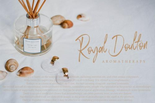 Rose Brown Brush Font 11