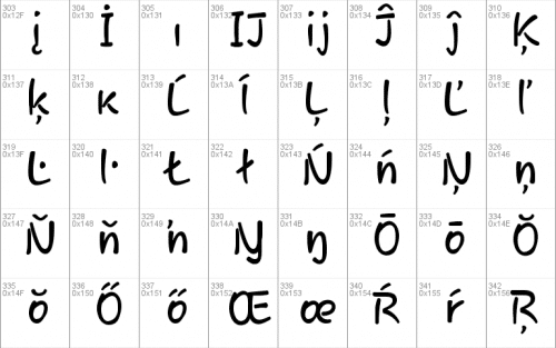 Rosemary Script Font 6