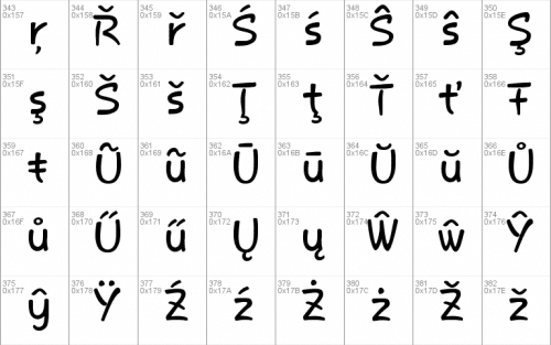 Rosemary Script Font 7
