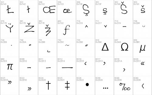 Sandscript Btn Font 5