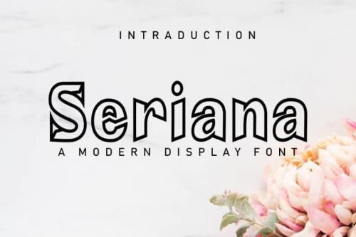 Sariana Display Font