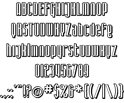 Sf Iron Gothic Font 2