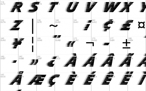 Slipstream Std Font 2