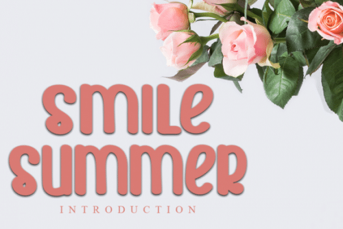 Smile Summer Script Font