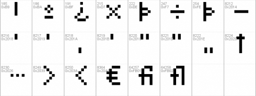 Space Invaders Font 3