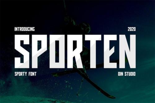 Sporten Display Font