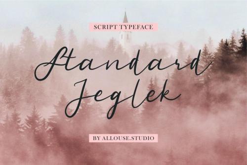 Standard Jeglek Script Font