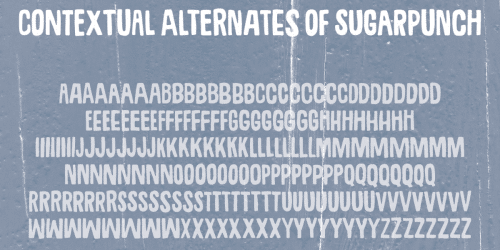 Sugarpunch Font 4