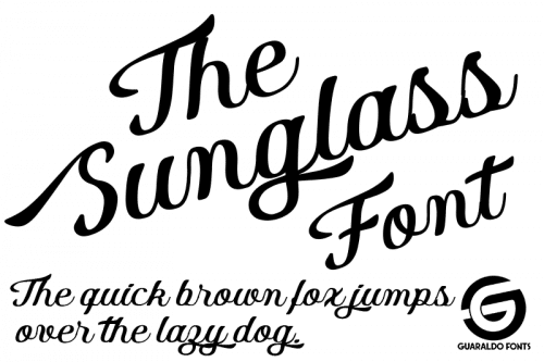 Sunglass Font