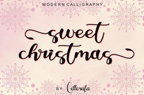Sweet Christmas Calligraphy Font