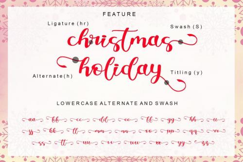 Sweet Christmas Calligraphy Font 6