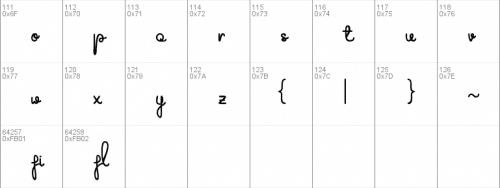 The Flowery Spring Font 2