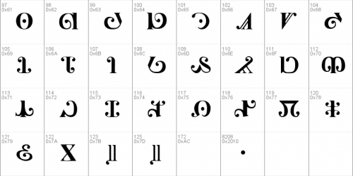 Times New Elven Font 1