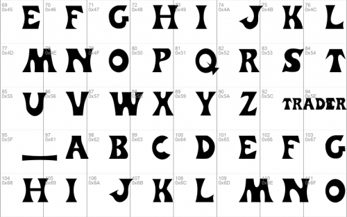 Trader Joes Font 1