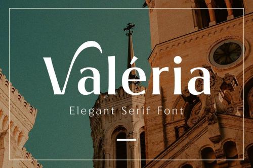 Valeria Elegant Serif Font 10