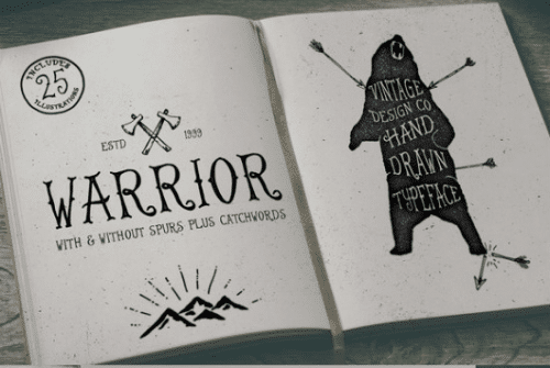 Warrior-Font-00