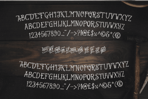 Warrior-Font-02
