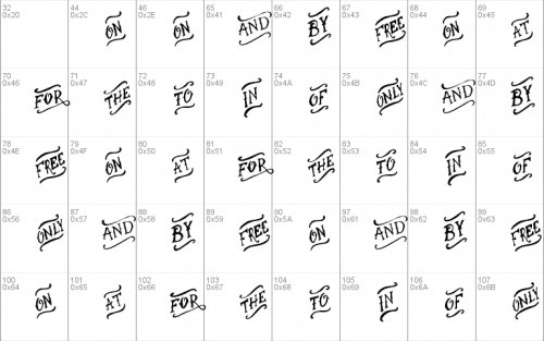 Warrior Font 1