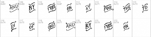 Warrior Font 2