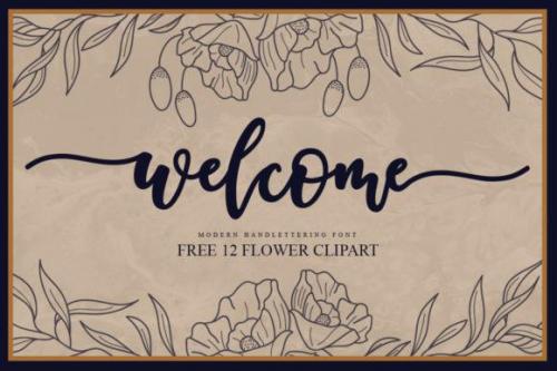 Welcome Font 10
