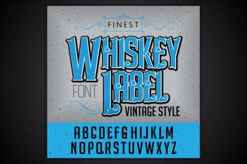 Whiskey Font 1