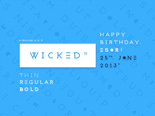 Wicked Font 2