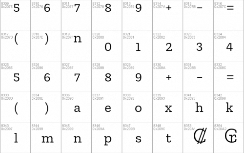 Zilla Slab Font 10