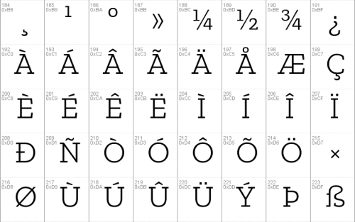 Zilla Slab Font 3